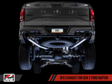 17-20 Ford Raptor AWE Tuning 3020-33050 Tailpipe Conversion Kit w/ Diamond Black Tips