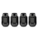 15-23 Ford Mustang / 15-23 Ford F-150 McGard 64074 Hex Lug Nut (Cone Seat Bulge Style) M14X1.5 / 22mm Hex / 1.635in. Length (4-Pack) - Black