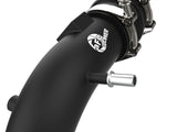 21-24 Ford F-150 2.7L V6 EcoBoost AFE 46-20479-B 3.5-2.75in BladeRunner Aluminum Cold Charge Pipe-Black