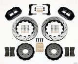 05-14 Ford Mustang Wilwood 140-9110-D Forged Narrow Superlite 6R Big Brake Front Brake Kit (Hat) - Drilled