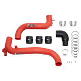 21-23 Bronco L4 2.3L Turbo Ecoboost Injen SES9300ICPWR SES Intercooler Pipes Wrinkle Red