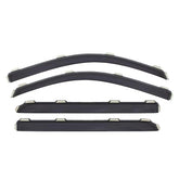 AVS In-Channel Ventvisors Side Window Deflectors 04-08 Ford F150 Super Crew & Crew Cab (No Color) Wind Deflectors AVS