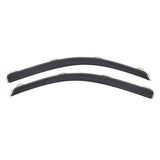 AVS In-Channel Ventvisors Side Window Deflectors in Smoke 04-14 Ford F150 Supercab Wind Deflectors AVS