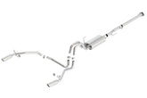 Borla 11-14 Ford F150 3.5L V6 Ecoboost AT 2/4WD S-Type Split Rear Exit SS Catback Exhaust Catback Borla