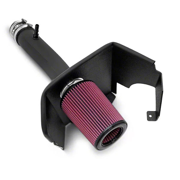 JLT 2011-2014 Ford Mustang 3.7L V6 Black Textured Cold Air Intake Kit w/Red Filter Cold Air Intakes JLT