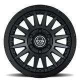 04-23 Ford F-150/ 15-23 Ford Expedition ICON Recon 23617856350SB Pro 17x8.5 6 x 135 6mm Offset 5in BS 87.1mm Bore Satin Black Wheel