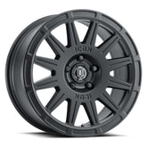 21-23 Ford Bronco Sport ICON 7017803160SB Ricochet 17x8 5x108 38mm Offset 6in BS Satin Black Wheel