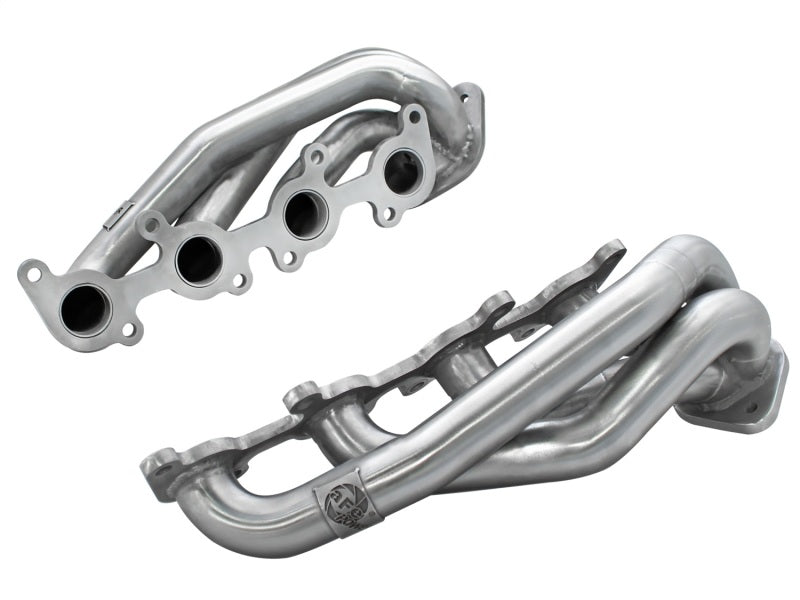 aFe POWER Twisted Steel SS-409 Shorty Headers 11-14 Ford F150 V8 (Race Only) Headers & Manifolds aFe