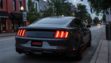 15-17 Ford Mustang GT V8 5.0L Corsa Performance 14332BLK 3in Cat Back Exhaust Black Dual Tips (Sport)