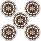 21-23 Ford Bronco L4 2.3L/V6 2.7L Ford Racing M-1007K-P1780BRN 17x8.0 Wheel Kit-Sinister Bronze