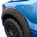 09-14 Ford F-150 EGR BLF1025 67in / 78.8in Bed Baseline Bolt-Style Fender Flares (Set of 4) - Textured Black