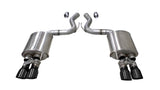 18-23 Ford Mustang GT Fastback V8 5.0L Corsa Performance 21002BLK 3in Sport Axle-Back Exhaust w/ 4in Black Tips