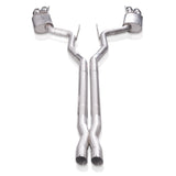18-23 Ford Mustang GT V8 5.0L Stainless Works M18CBXPC Redline X-Pipe Performance Connect Cat-Back Exhaust