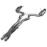 15-17 Ford Mustang GT 5.0L Kooks 11514111 3" Cat-Back (X-Pipe) w/ Black Tips. Connects to OEM.