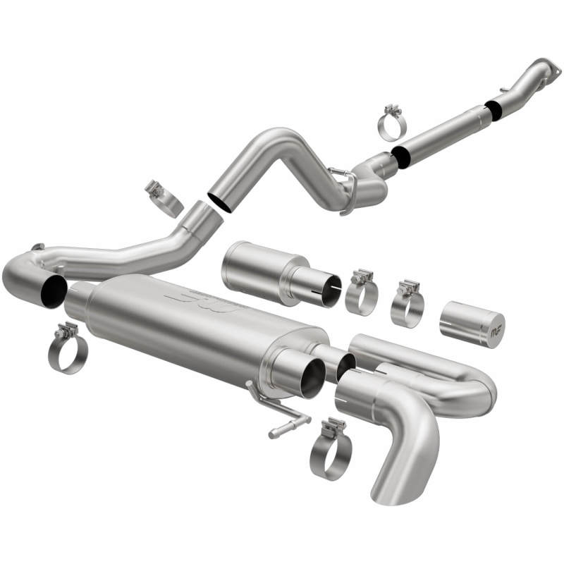 thumbnail image 2 of Performance Curve Cat-Back Dual Exhaust Kit W/ MagnaFlow Muffler For 2015-2020 Ford F-150 (2.7L, 3.5L, 5.0L) 2 of 4