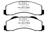 18-23 Ford Expedition V6 3.5L / 09-14 f-150 / 10-14 Raptor EBC ED91855 Extra Duty Front Brake Pads