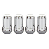 22-24 Ford Maverick / 15-23 Ford Mustang McGard 65315 SplineDrive Lug Nut (Cone Seat) M14X1.5 / 1.648in. Length (4-Pack) - Chrome (Req. Tool)