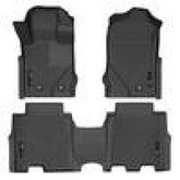 21-23 Ford Bronco 4 Door Husky Liners 95301 Weatherbeater Front & 2nd Seat Floor Liners - Black