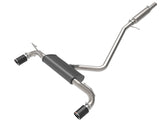 21-23 Ford Bronco Sport 1.5L L3 / 2.0L L4 AFE 49-33142-B Vulcan Series 2.5in 304 SS Cat-Back Exhaust System w/ Carbon Fiber Tip