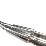 11-14 Ford Raptor SVT Super Crew Cab Kooks 13525180 3in Off Road Side Exit Exhaust w/ Black Slash Cut Tips