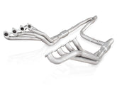 04-08 Ford F-150 5.4L Stainless Works 08F150HCATY Headers 1-3/4in Primaries 2-1/2in High-Flow Cats Y-Pipe
