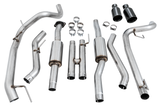 17-20 Ford Raptor V6 AWE Tuning 3015-33106 0 FG Cat-Back Exhaust w/ Diamond Black 5in Tips