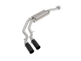 21-25 Ford F-150 2.7L & 3.5L V6 / 5.0L V8 AFE 49-43128-B Rebel Series 3 to 2.5in SS Cat-Back Exhaust System w/ Black Tip