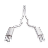 15-20 Ford Mustang Shelby GT350 Stainless Works GT350CBXFCR Redline Factory Connect X-Pipe Catback Exhaust w/Valves