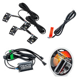 21-24 Ford Bronco Oracle 1468-330 RGB+W Headlight Halo Upgrade Kit ColorSHIFT® - w/ RF Controller