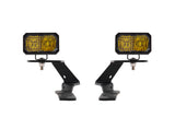 19-23 Ford Ranger Diode Dynamics DD6588 Stage Series 2in LED Ditch Light Kit - Sport Yellow Combo
