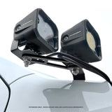 15-24 Ford F-150 / 19-24 Ranger / 21-23 Bronco Go Rhino 732400T Universal XE Hood Hinge Cube Light Mount