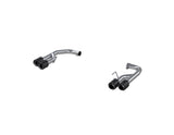 18-23 Ford Mustang GT 5.0L V8 MBRP S72113CF 2.5in T304 SS Axle-Back Dual Rear Exit w/ Quad CF Tips