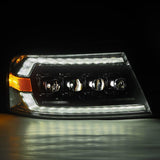 04-08 Ford F-150 AlphaRex 880130 NOVA-Series LED Proj HL Chrome w/Actv Light / Seq. Sig