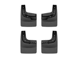 24-25 Ford Ranger (No Raptor) WeatherTech 110186 No Drill Front MudFlaps - Black