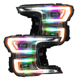 18-20 Ford F-150 Oracle 1330-332 Dynamic ColorSHIFT DRL Replacements + Dynamic Turn Signals