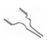 11-14 Ford Mustang GT 5.0L MBRP S7264AL 3in Dual Split Rear Race Version Cat Back Exhaust System