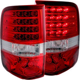 04-08 Ford F-150 ANZO 311022 LED Taillights Red/Clear