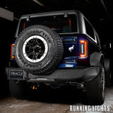 21-24 Bronco ORACLE Lighting 5892-504 Flush Style (Lensless) LED Tail Lights - Standard Red Lens