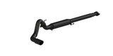 15-20 Ford F-150 V6 2.7L / 3.5L MBRP S5259BLK 4in Single Side Exit Cat Back Exhaust-Black