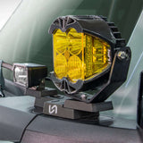 21-26 Ford Bronco 2DR/4DR Turn Offroad LB1-M1 Billet Mirror Light Mount for Ford Bronco (Pair)