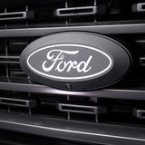 24-26 Ford F-150 Putco 529102 Luminix White Oval LED Emblem with camera, w/o spray washer and LED Headlights