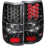 04-08 Ford F-150 ANZO 311024 LED Taillights Black