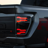 24-26 Ford F-150 / Raptor AlphaRex 653028 LUXX-Series LED Tail Lights Alpha-Black