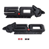 15-25 Ford Mustang UPR 85108-002 Howling Coyote 5.0 Fender Emblems (7.25" x 2.25" x .250") VA 2-296-717