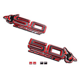 15-25 Ford Mustang UPR 85108-003 Howling Coyote 5.0 Fender Emblems (7.25" x 2.25" x .250") VA 2-296-717