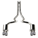 18-26 Ford Mustang GT 5.0L Kooks Headers 11514570 3in. Active Touring Style Cat-Back Exhaust w/ Carbon Tips
