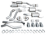 20-24 Ford Explorer ST V6 3.0L AWE Tuning 3015-42625 Touring Edition Exhaust w/ Chrome Silver Tips