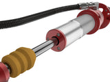 21-26 Ford Bronco aFe 301-5600-17-CA Sway-A-Way 2.5 Front Remote Reservoir Coilover Kit with Compression Adjusters