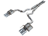 18-23  Ford Mustang GT 5.0L AWE Tuning 3025-42550 SwitchPath Cat-back Exhaust - Chrome Silver Tips