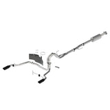 21-23 Ford F-150 Ford Racing M-5200-FEBR Extreme Cat-Back Rear-Exit Exhaust - Black Tips